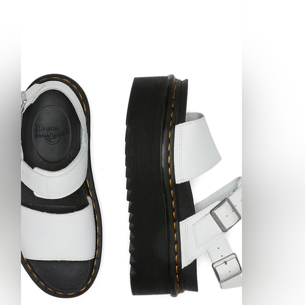 Dr. MartensWomen's Voss Quad Buckle Detail Platform Dad Sandals